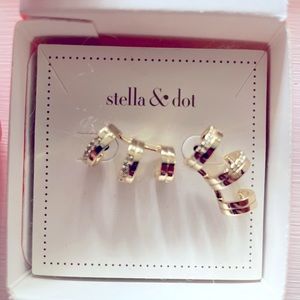 Stella and dot ear climber earrings